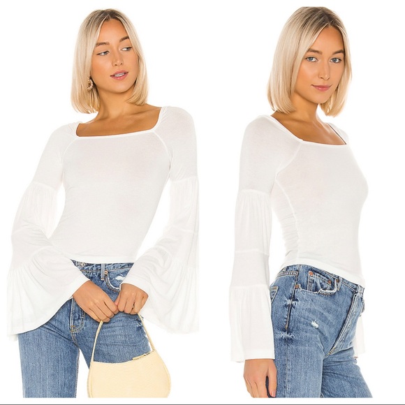 Free People Tops - NWT Free People Babetown Top in Ivory